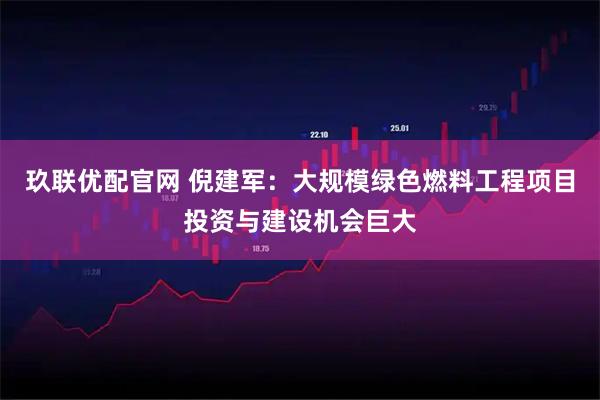 玖联优配官网 倪建军：大规模绿色燃料工程项目投资与建设机会巨大